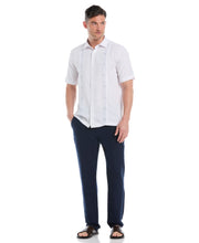 Embroidered Panel Shirt (Brilliant White) 