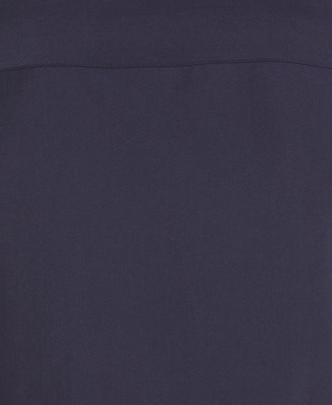 Embroidered Panel Shirt (Mood Indigo) 