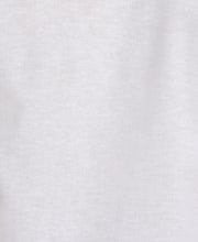Embroidery Leaf Panel Shirt (Brilliant White) 