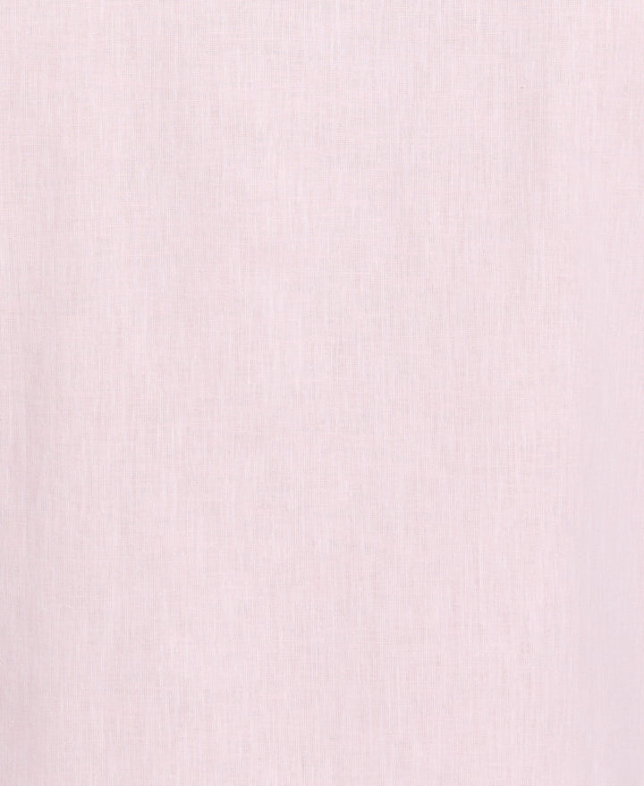 Linen Blend Dobby Panels Shirt (Rose Shadow) 