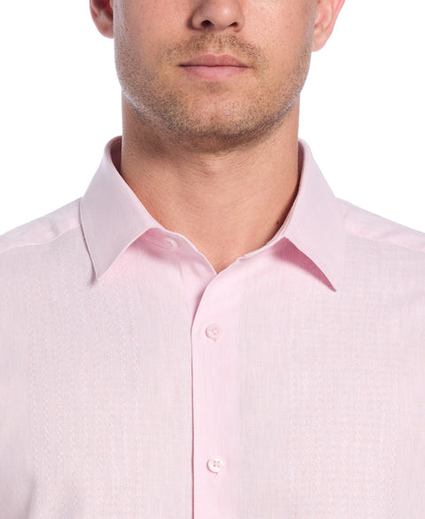 Engineered Dobby Panels Shirt (Rose Shadow) 