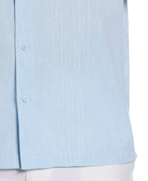 Engineered Dobby Panels Shirt (Dream Blue) 