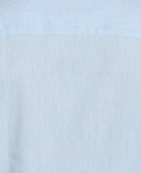 Engineered Dobby Panels Shirt (Dream Blue) 