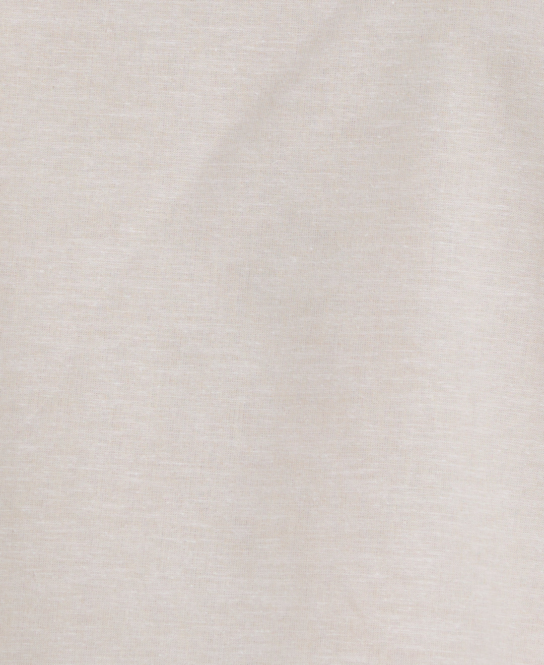 Linen Blend Engineered Y/D Panel Shirt (Egret) 