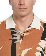 Engineered Stripe Print (Pecan Brown) 