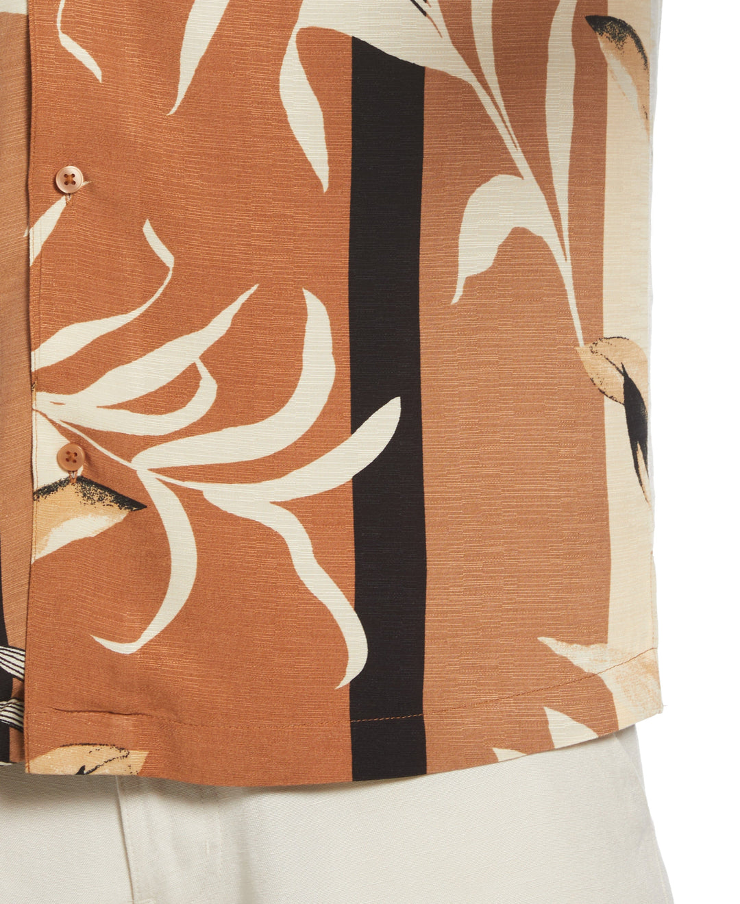 Engineered Stripe Print (Pecan Brown) 