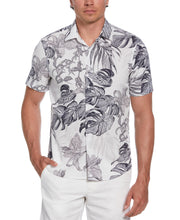 Exploded Botanical Print Shirt (Brilliant White) 