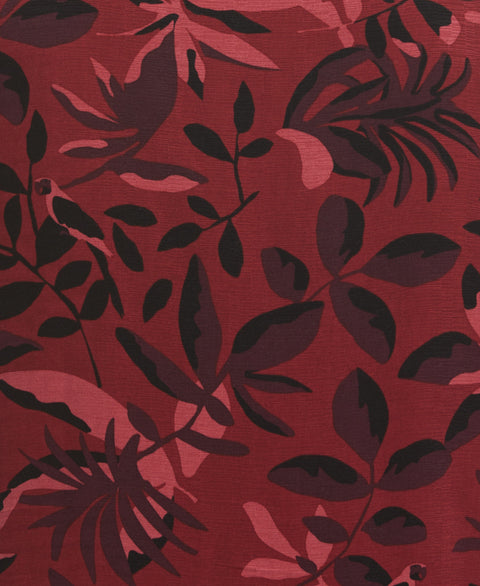 Exploded Print Shirt (Cabernet) 