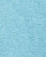 Fashion Four Pocket Linen-Blend Guayabera Shirt (Crystal Teal) 