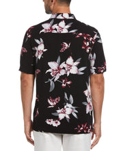 Floral Conversational Print Shirt (Jet Black) 