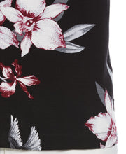 Floral Conversational Print Shirt (Jet Black) 