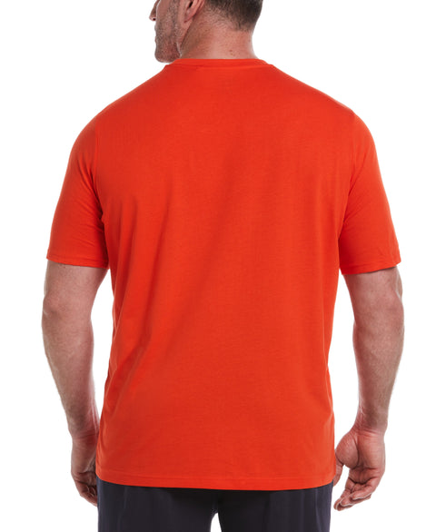 Floral Graphic Pete Tee (Spicy Orange) 