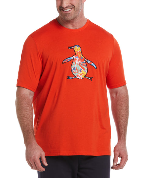Floral Graphic Pete Tee (Spicy Orange) 