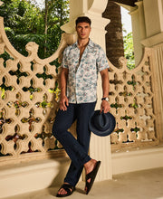 Floral Print Shirt-Casual Shirts-Cubavera