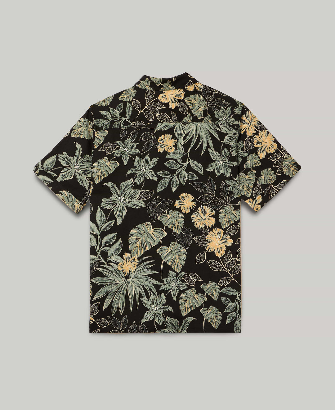 Floral Print Shirt (Iced Coffee) 