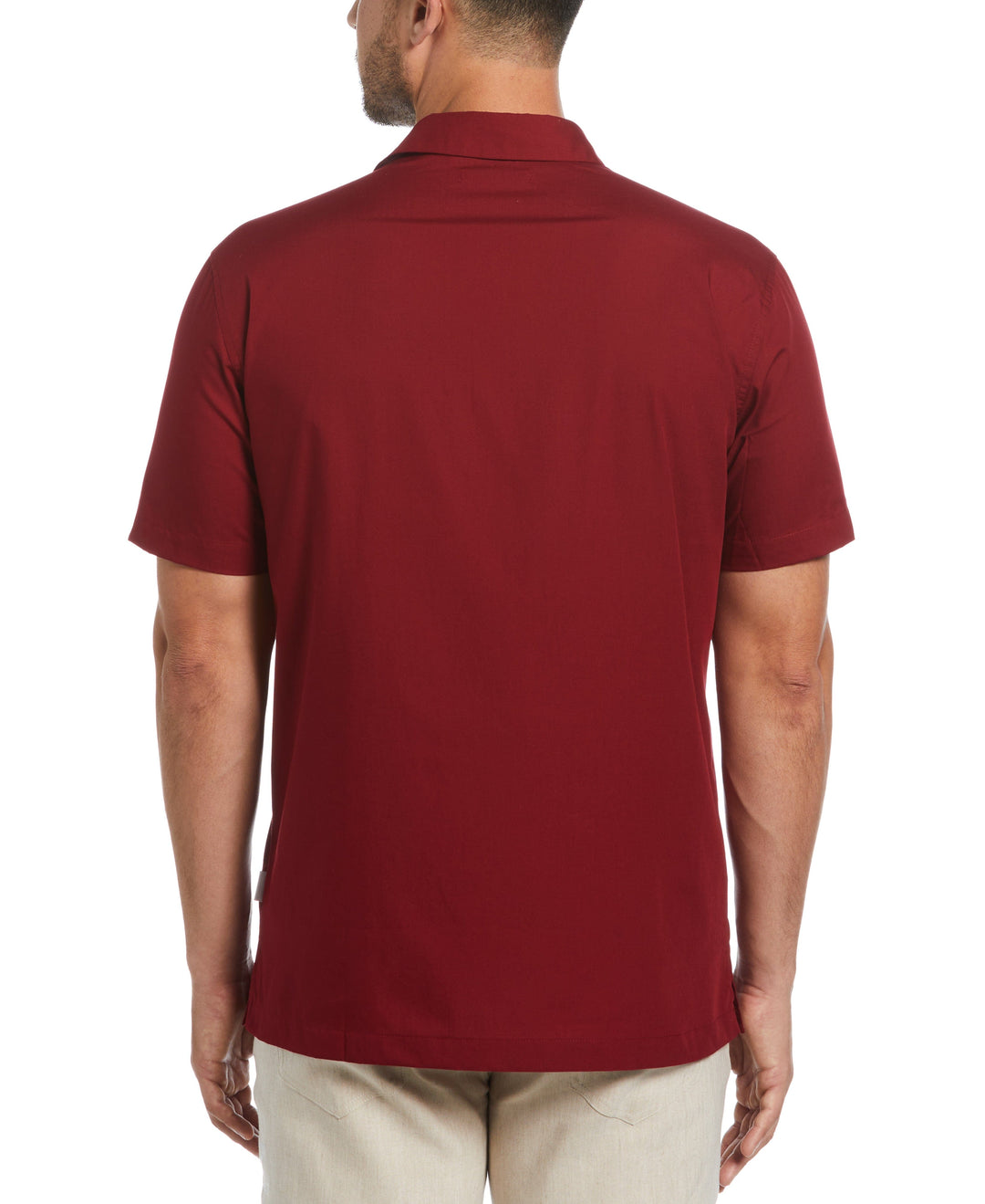 Four Pocket Guayabera Shirt (Biking Red) 