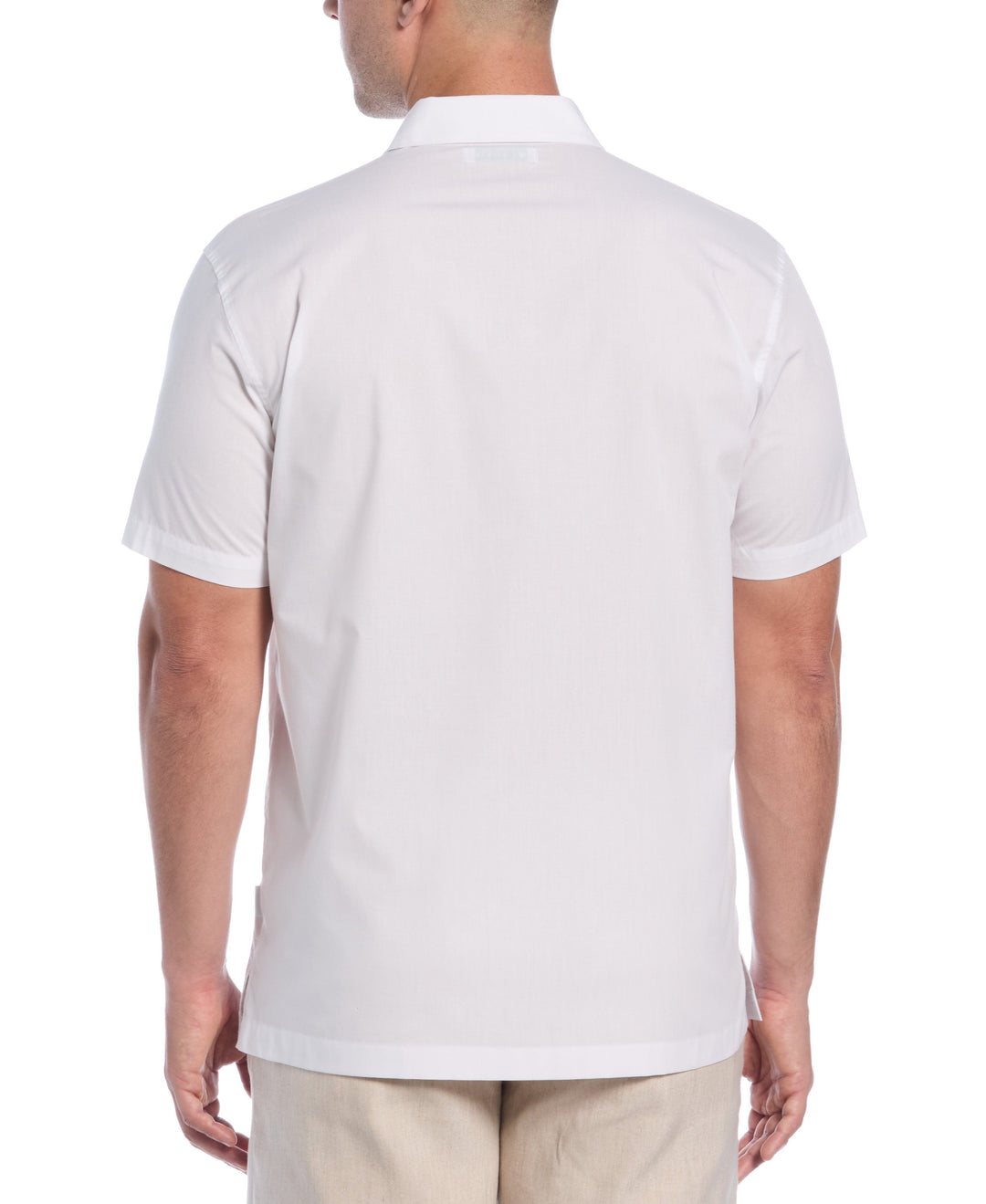 Four Pocket Guayabera Shirt (Brilliant White) 