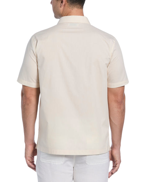 Four Pocket Guayabera Shirt (Whitecap Gray) 