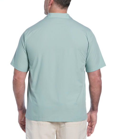 Four Pocket Guayabera Shirt (Blue Surf) 