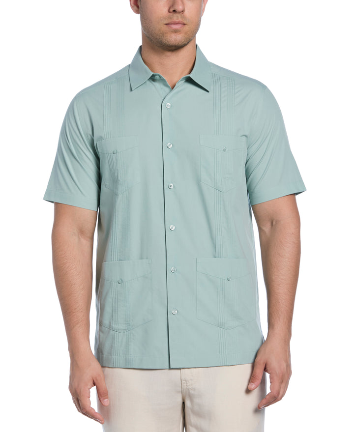Four Pocket Guayabera Shirt (Blue Surf) 