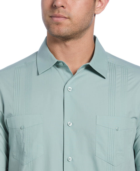 Four Pocket Guayabera Shirt (Blue Surf) 
