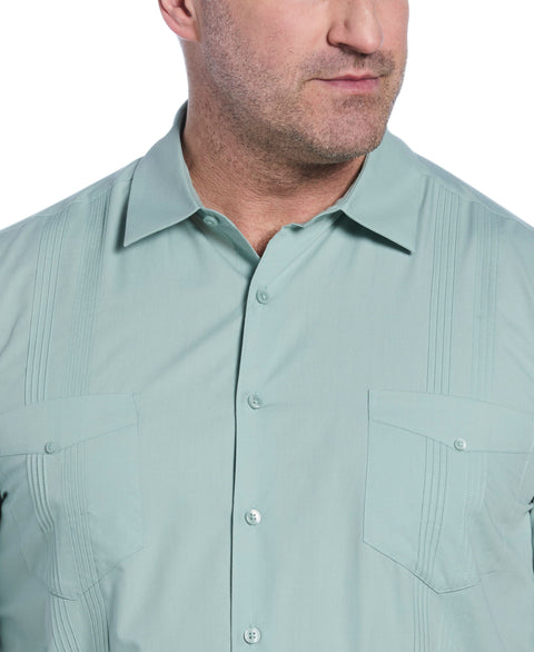 Four Pocket Guayabera Shirt (Blue Surf) 