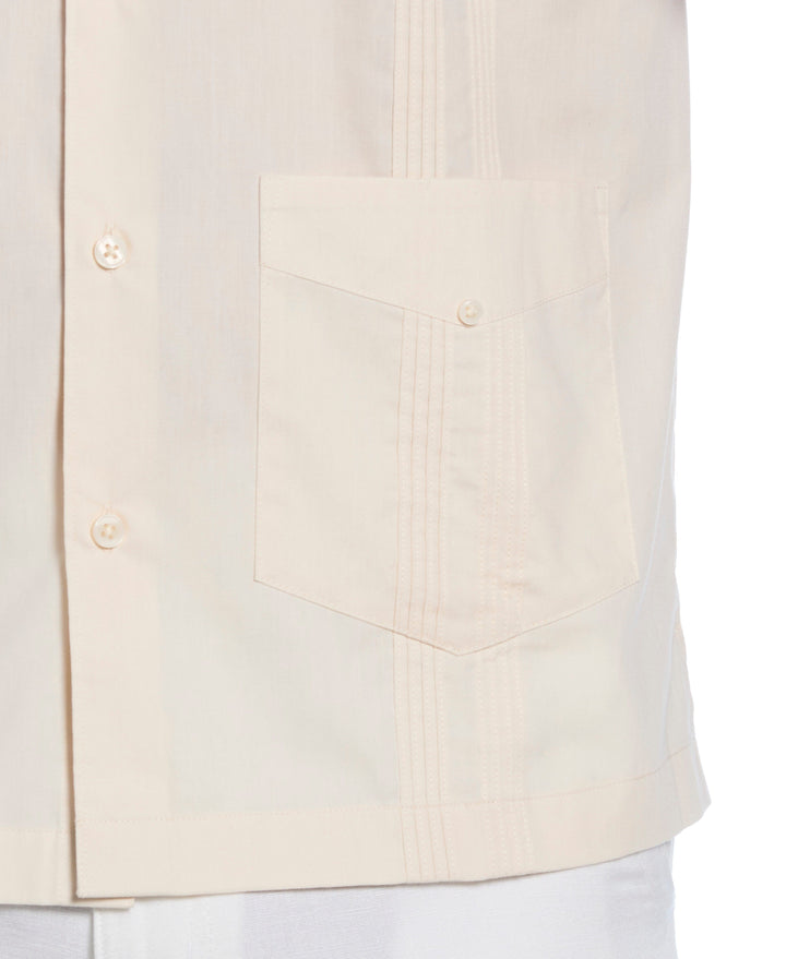 Four Pocket Guayabera Shirt (Whitecap Gray) 