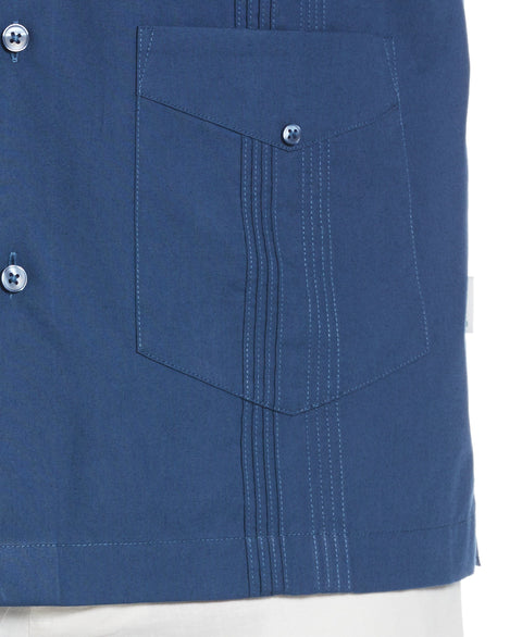 Four Pocket Guayabera Shirt (Ensign Blue) 