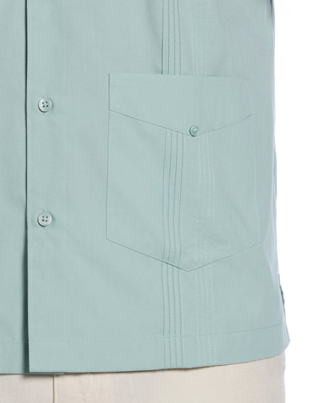 Four Pocket Guayabera Shirt (Blue Surf) 