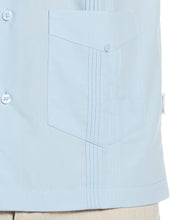 Four Pocket Guayabera Shirt (Cerulean) 