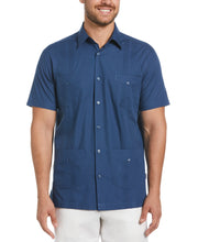 Four Pocket Guayabera Shirt (Ensign Blue) 