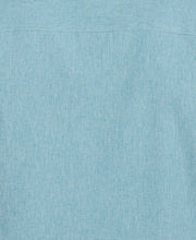 Geo Embroidered Panel Chambray Shirt (Surf Spray) 