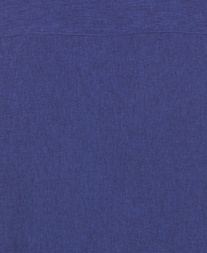 Geo Embroided Chambray Shirt (Skipper Blue) 