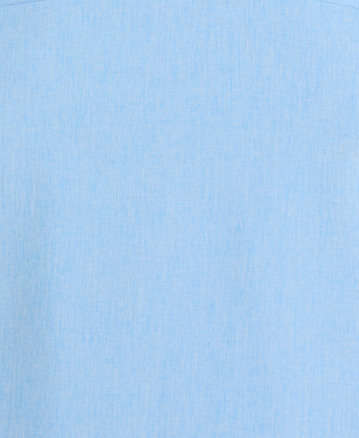 Geo Embroided Chambray Shirt (Dream Blue) 
