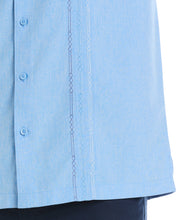 Geo Embroided Chambray Shirt (Dream Blue) 