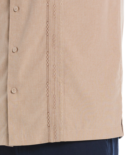 Geo Embroided Chambray Shirt (Island Fossil) 