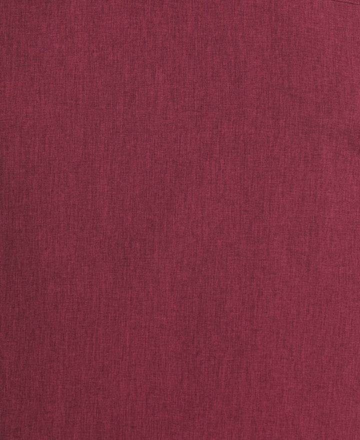 Geo Embroided Chambray Shirt (Cordovan) 