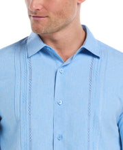 Geo Embroided Chambray Shirt (Dream Blue) 