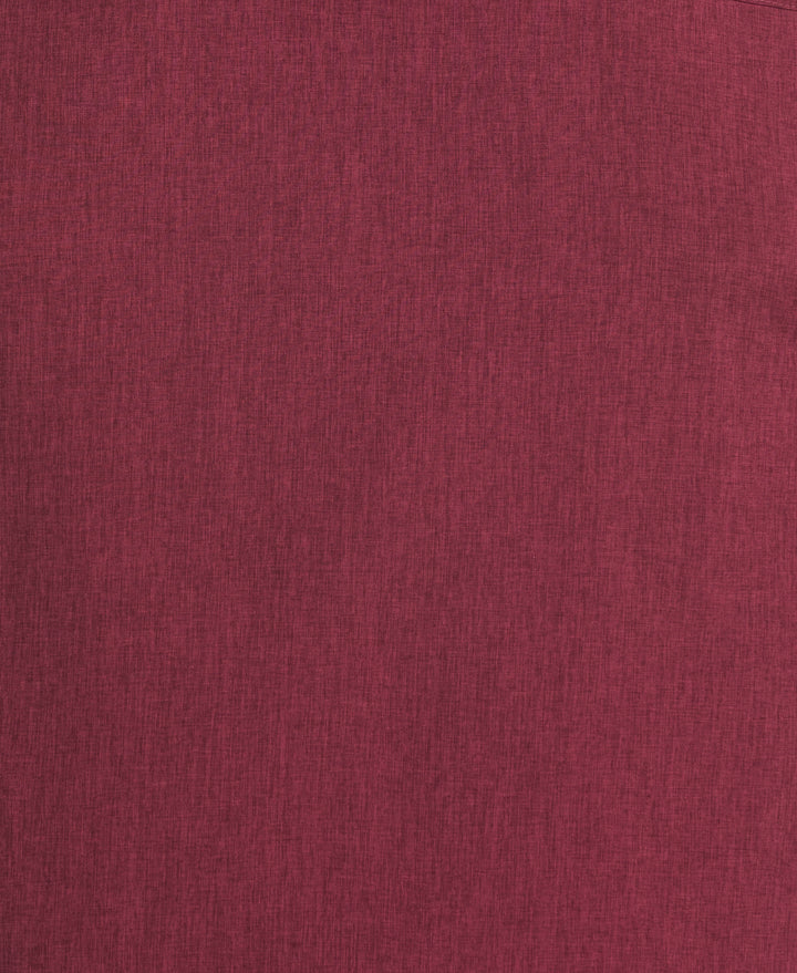 Geo Embroided Chambray Shirt (Cordovan) 
