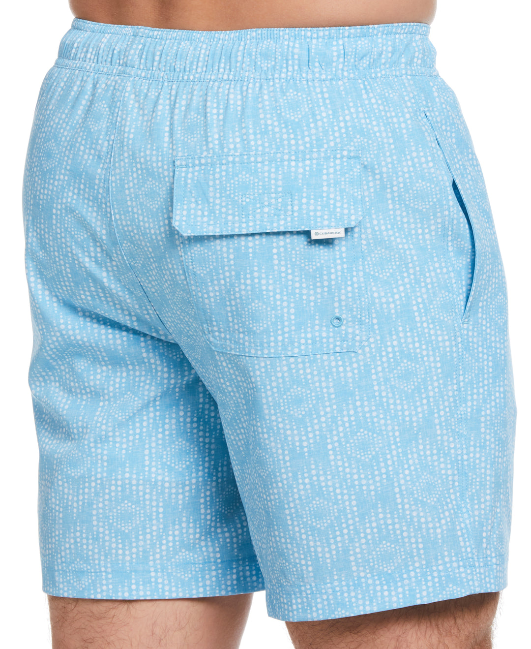 Geo Print 7" Swim Short (Norse Blue) 