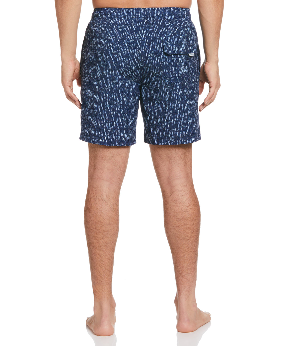 Geo Print 7" Swim Short (Dress Blues) 