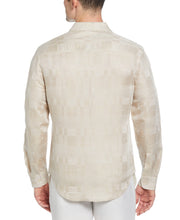 Geometric Dobby Textured Shirt (Linen) 