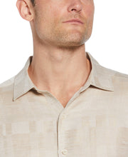 Geometric Dobby Textured Shirt (Linen) 