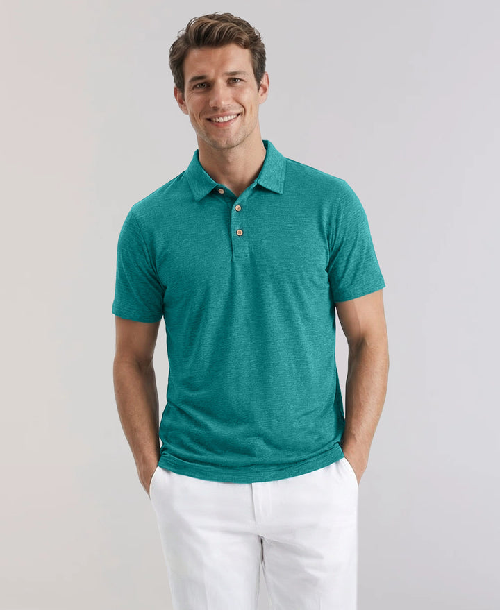 HEATHER POLO (Ceramic Heather) 