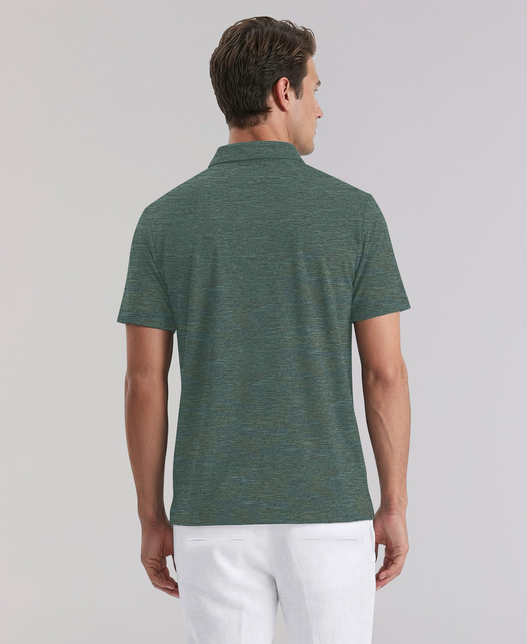 HEATHER POLO (Balsam Grn Htr) 