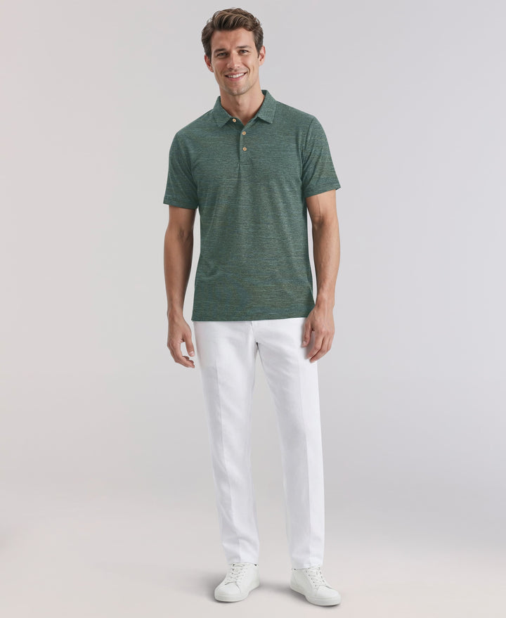 HEATHER POLO (Balsam Grn Htr) 