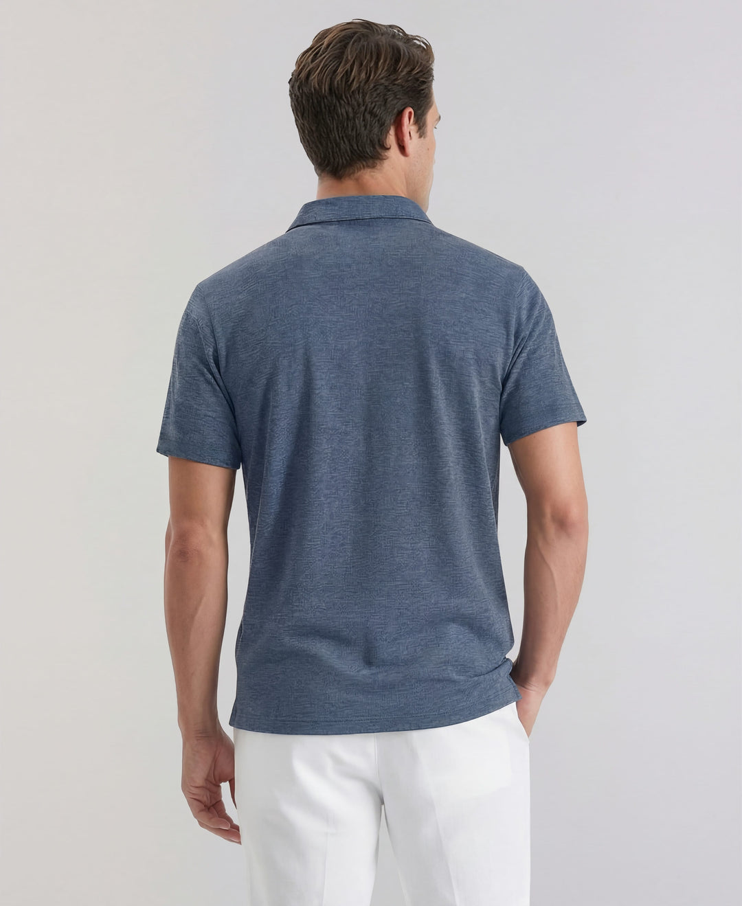HEATHER POLO (Ensign Bl Htr) 