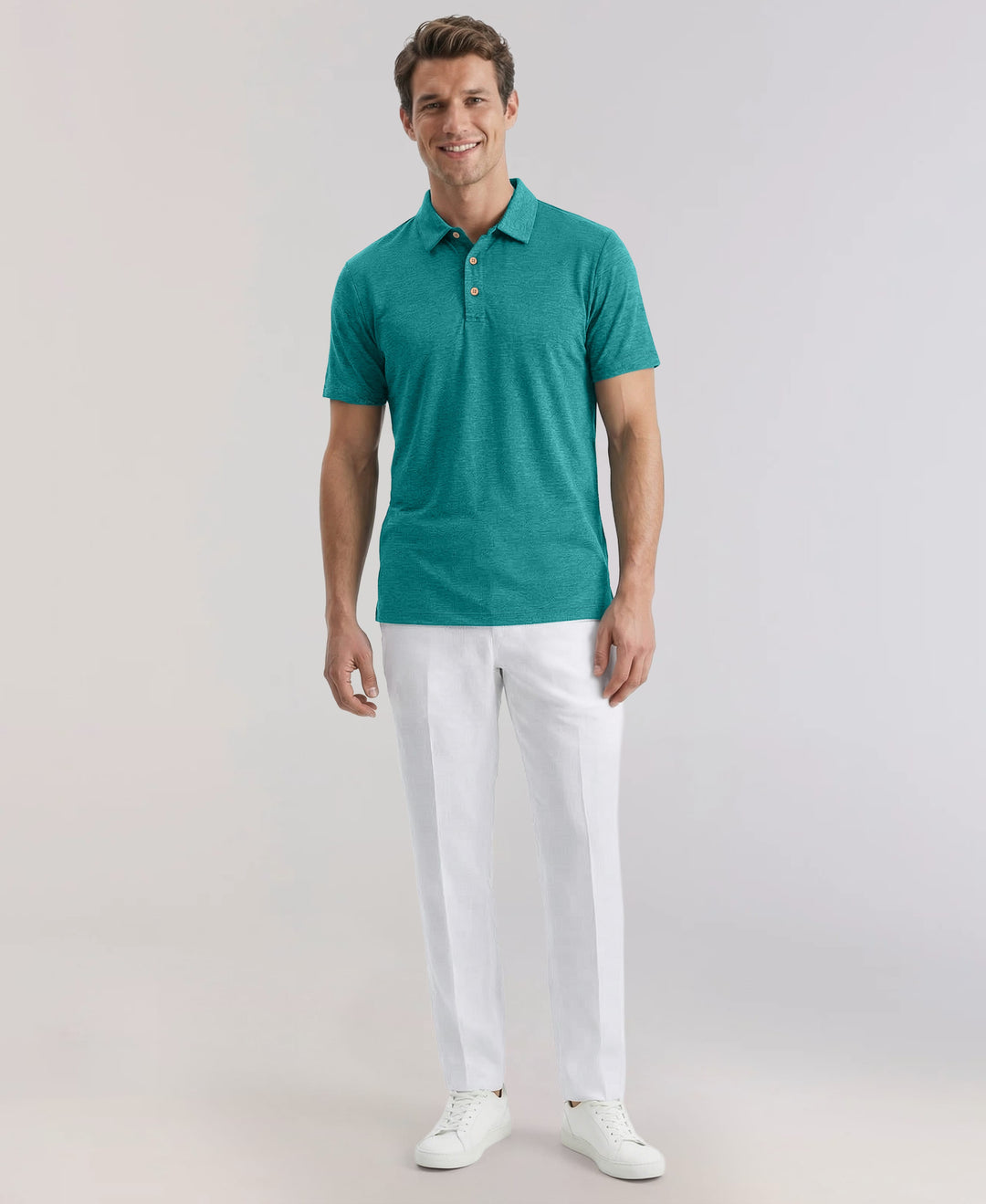 HEATHER POLO (Ceramic Heather) 