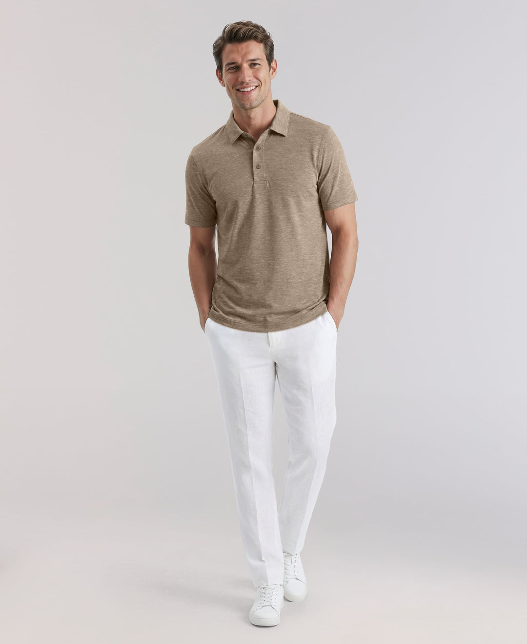 HEATHER POLO (Cuban Sand Htr) 