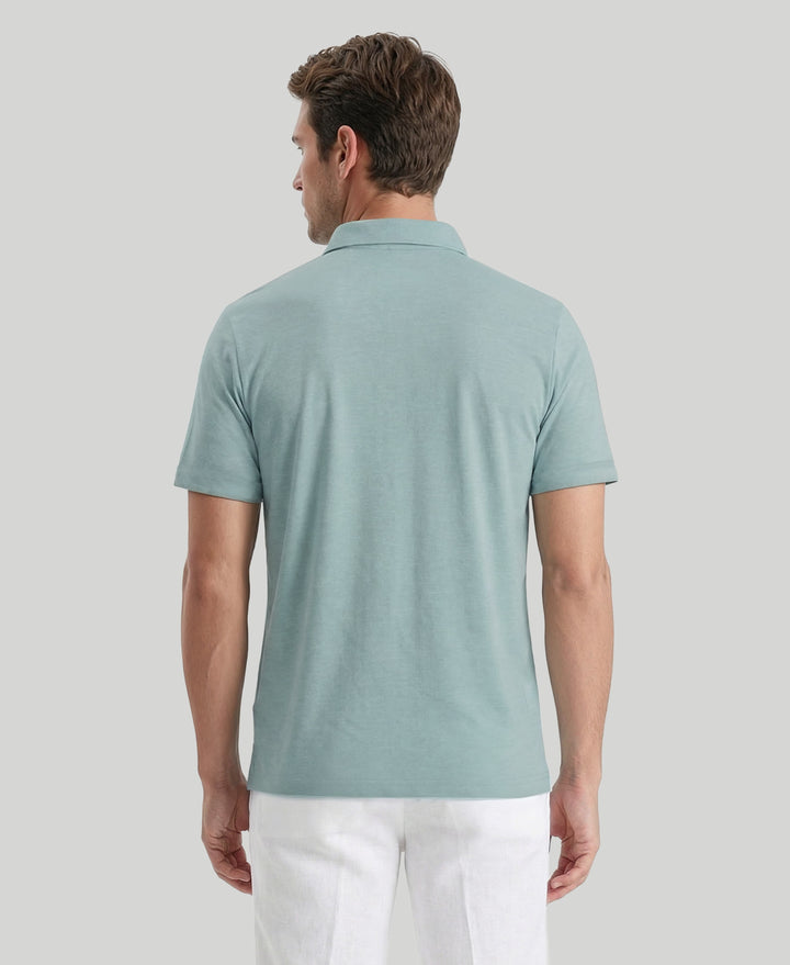 HEATHER POLO (Aqua Esque Htr) 